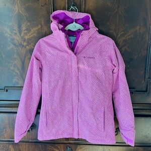 Columbia ski/snow jacket for girls